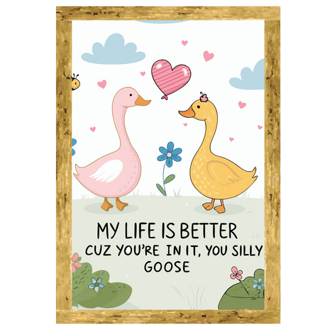 Dtf Print Goose Love