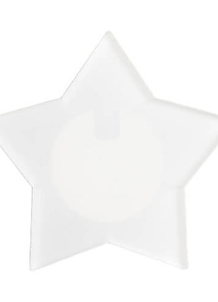 Acrylbadge met Gekleurde LED-Achtergrondverlichting voor Sublimatie – Ster