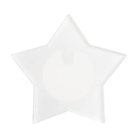 Acrylbadge met Gekleurde LED-Achtergrondverlichting voor Sublimatie – Ster