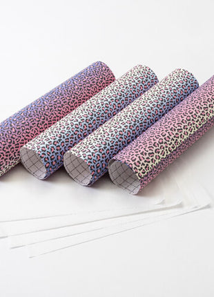 Craft Express Dynamic Leo Transferfolie – 30,5 x 30,5 cm – 4 Stuks