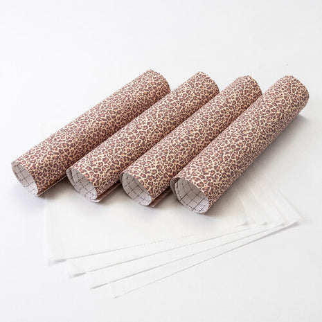 Craft Express Wild Leo Transferfolie – 30,5 x 30,5 cm – 4 Stuks