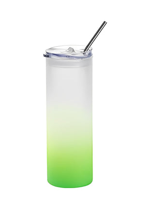 750ml (25oz) Tumbler Frosted Groen voor sublimatie