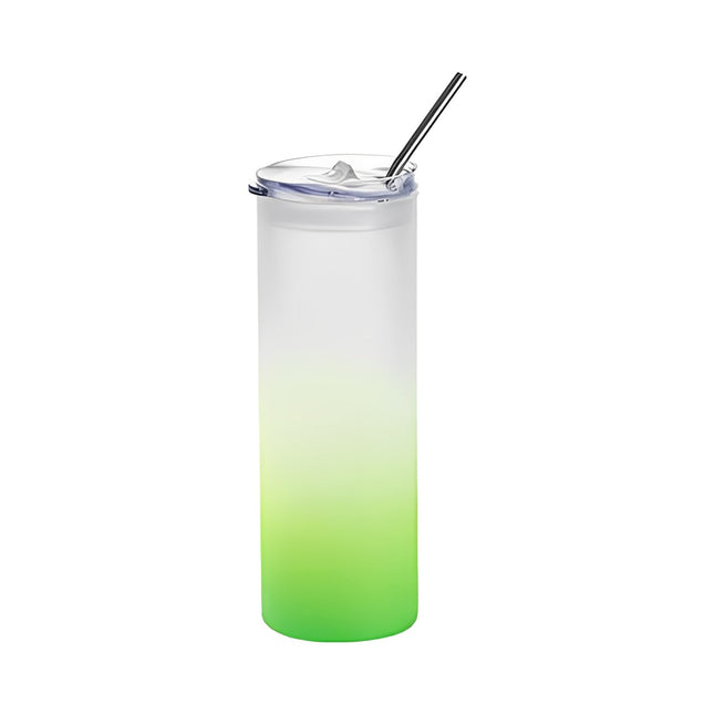 750ml (25oz) Tumbler Frosted Groen voor sublimatie