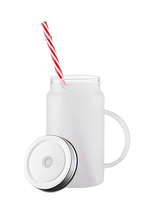 500 ml (16 oz) Einmachglas, mattiert für Sublimation 