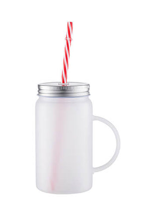500 ml (16 oz) Einmachglas, mattiert für Sublimation 