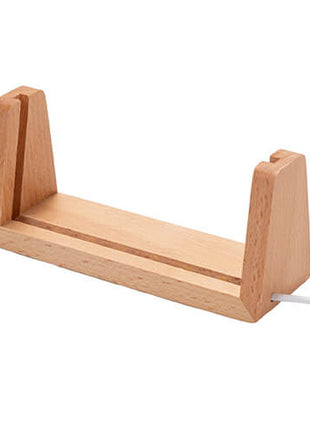 U-vormige Houten Lampvoet voor LED-lamp – 14 cm