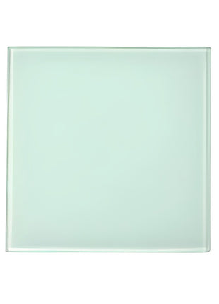 Untersetzer aus quadratischem Glas, glänzend, zur Sublimation 