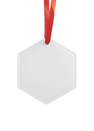 2 mm Acryl Hanger voor Sublimatie – Zeshoek