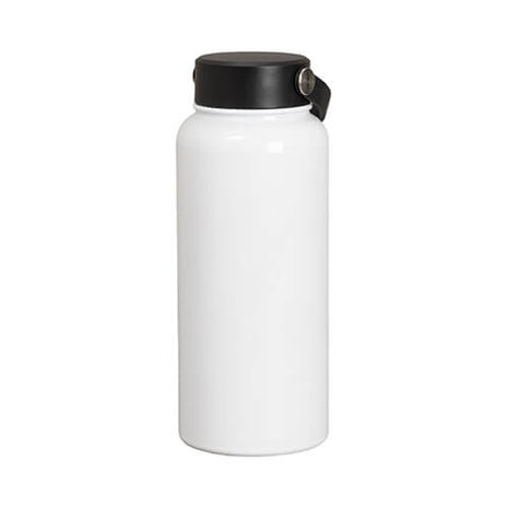 Bidon - drankfles 950 ml met sublimatie handvat - wit