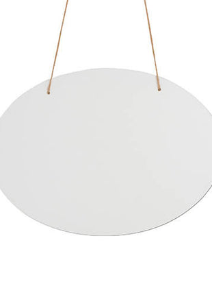 MDF deurhanger ovaal voor sublimatie