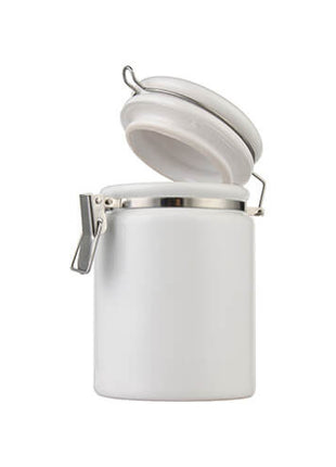 Ceramic container 900ml bamboo lid for sublimation 