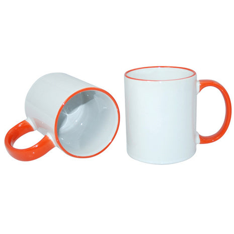 330ml (11oz) Duo Color Mug Sea Blue for sublimation 