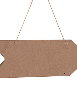 MDF Deurplaatje voor Sublimatie – Pijl