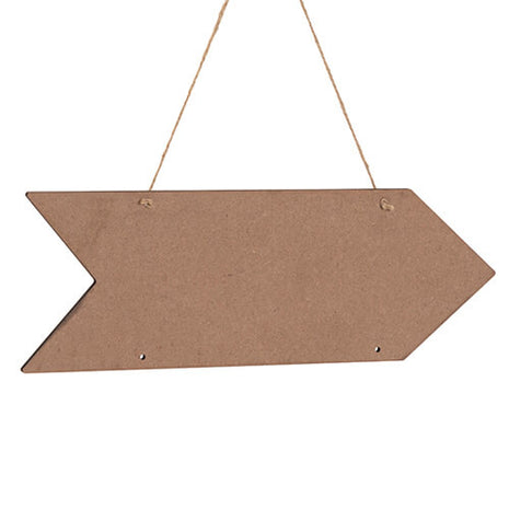 MDF Deurplaatje voor Sublimatie – Pijl