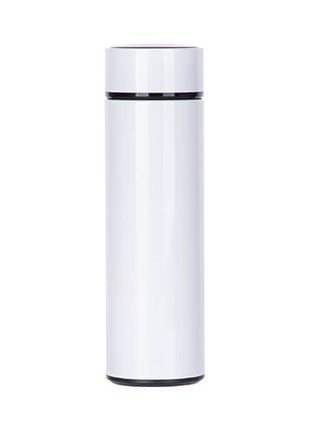 Roestvrijstalen Sublimatiethermosfles 450 ml met Thermometer – Dubbelwandige Isolatiefles