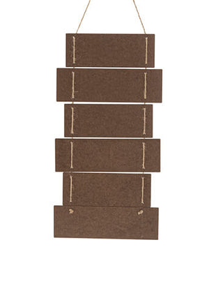 Zes Hangende MDF Frames voor Sublimatie