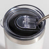 600 ml 3D Puff Cloud Tumbler voor sublimatie - wit en roze