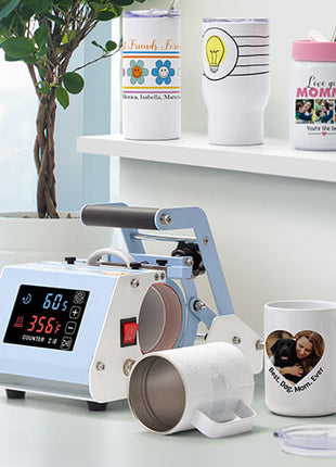 Craft  Express Hobby mug press voor sublimatie