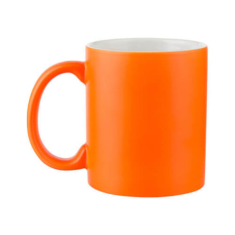 330ml (11oz) Mok Fluor Mat oranje voor sublimatie