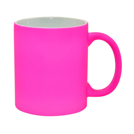 330ml (11oz) Mok Fluor Mat roze voor sublimatie