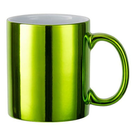 330ml (11oz) Mok Messing/Chrome (kies uw kleur) voor sublimatie