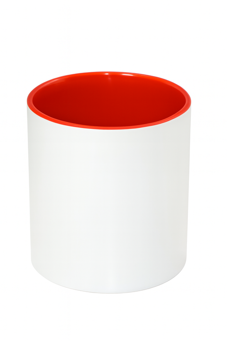 Ceramic Pen Holder Red for Sublimation 