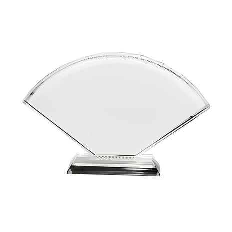 foto kristal waaier met standaard gepersonaliseerd cadeau