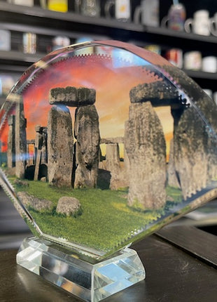 gebogen foto kristal waaier vorm sublimatie print