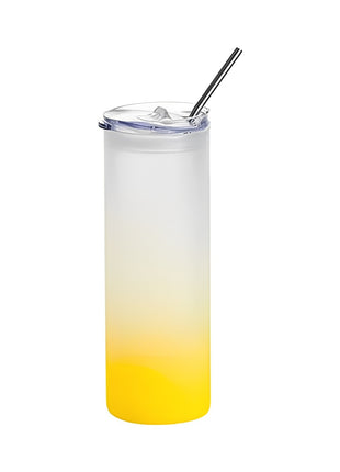 750ml (25oz) Tumbler Frosted Yellow for sublimation 