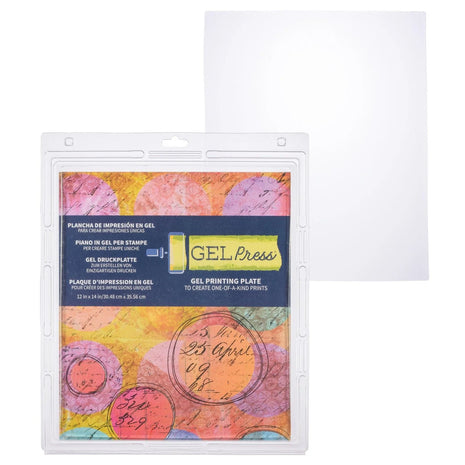 Gel Press • Gel Drukplaat Rechthoekig 30,48x35,56cm