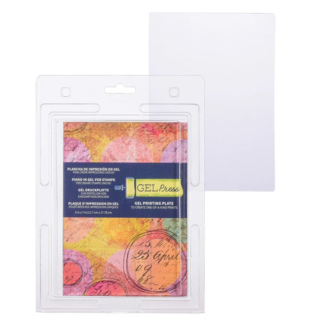 Gel Press • Gel Drukplaat 12,7x17,78cm