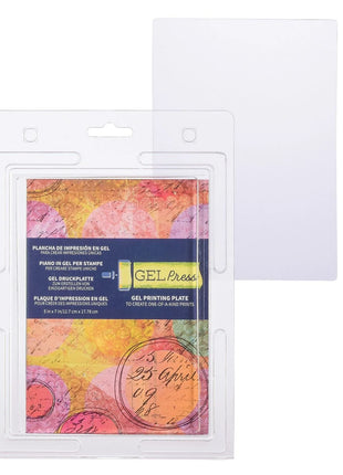 Gel Press • Gel Drukplaat 12,7x17,78cm
