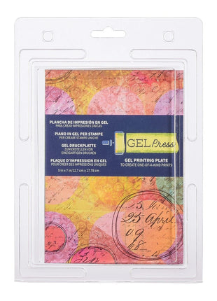 Gel Press • Gel Drukplaat 12,7x17,78cm