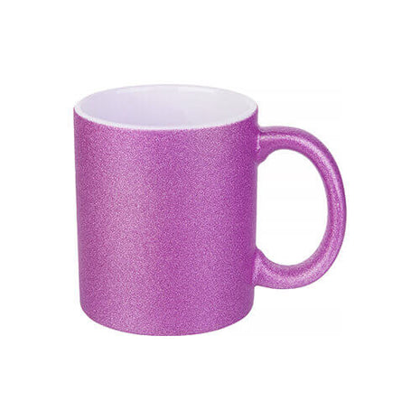 330ml(11oz) Glitter Mug Purple for sublimation 