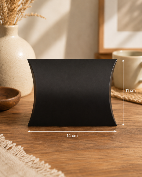 Gondeldoosje Uni Zwart – 14 × 2,5 × 11 cm – Per Stuk
