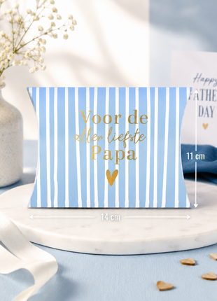 Gondeldoosje ‘Voor de Allerliefste Papa’ – 14 × 2,4 × 11 cm – Per Stuk