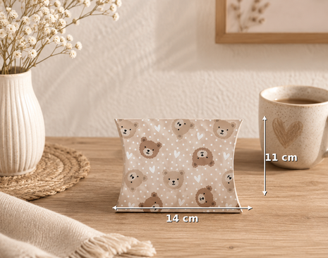 Gondeldoosje Little Bear – 14 × 2,4 × 11 cm – Per Stuk