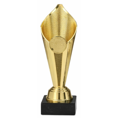 Gouden Kunststof Trofee – 17 cm Sportsprijzen met