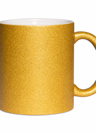 330ml (11oz) Glitter Mok Goud voor sublimatie