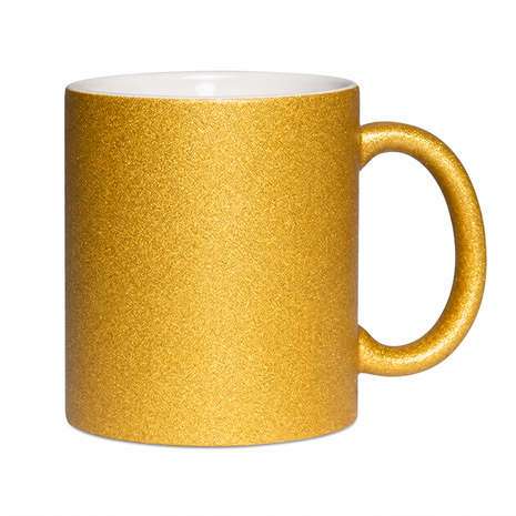 330ml (11oz) Glitter Mok Goud voor sublimatie