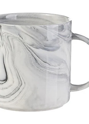 Grijs Marmeren Mok 350 ml voor Sublimatie – Keramische Mok