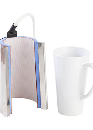 grote mok bedrukken met sublimatie element latte cup