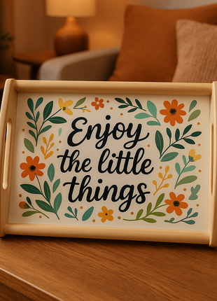houten dienblad 38x25 cm sublimatie met mdf plaat