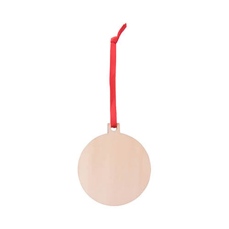 Houten Kerstboomhanger Kerstbal voor Sublimatie – Multiple