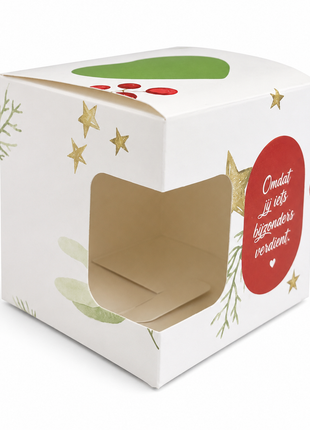 Kerst Mokkendoosje – Gouden Sterren & Rode Bessen