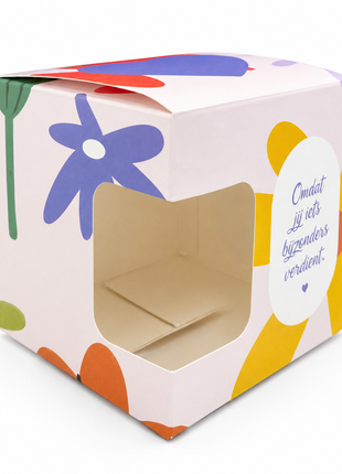 Lentebloemen Mokkendoosje – Cadeaudoosje voor Mok