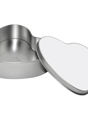 metalen doosje hart voor sublimatie met aluminium plaat