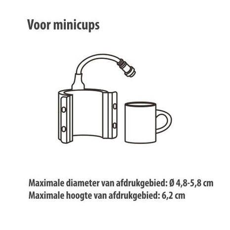 mini mok hitte element tumblerpers sublimatie