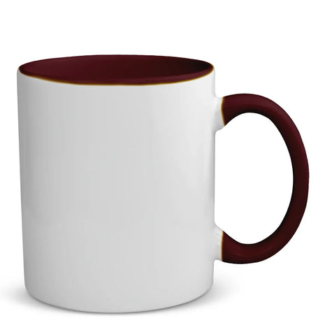 330ml (11oz) Duo Color Mok Bordeaux voor sublimatie