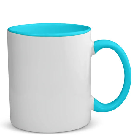 330ml (11oz) Duo Color Mok licht blauw voor sublimatie